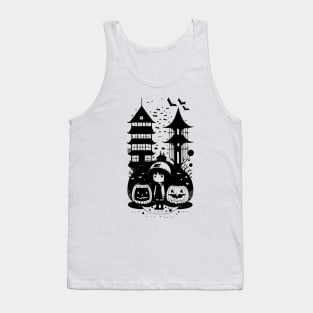 Halloween Girl Tank Top